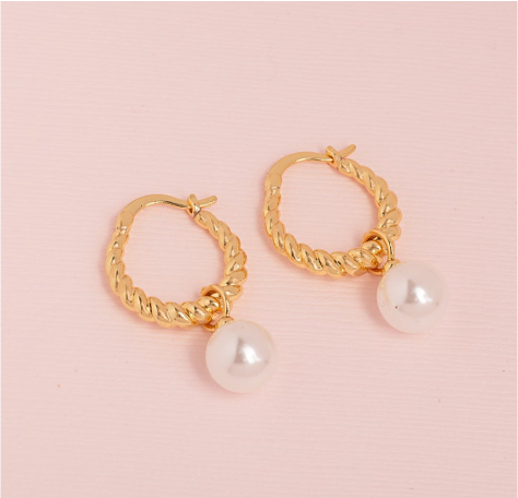 Eliana Pearl Earrings