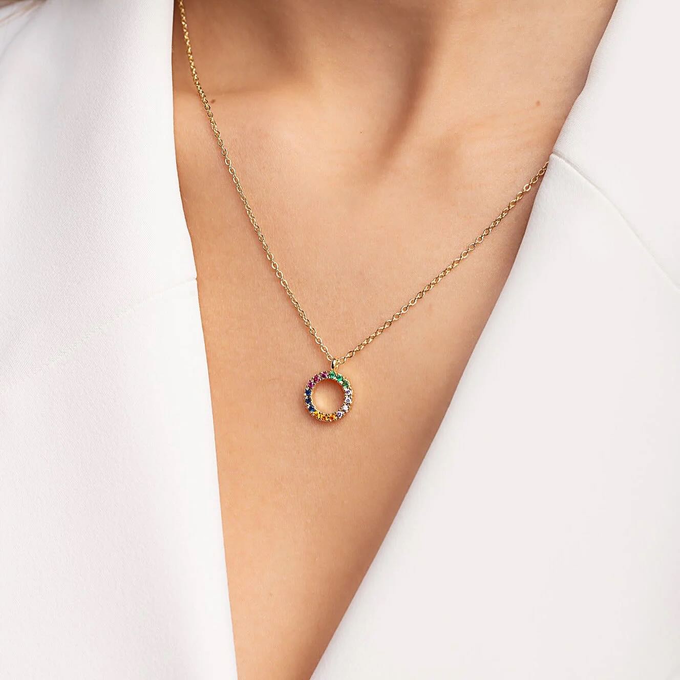 De La Vida Arcoiris Necklace