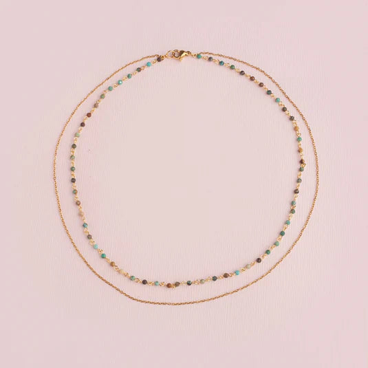 Valentina Aqua Necklace